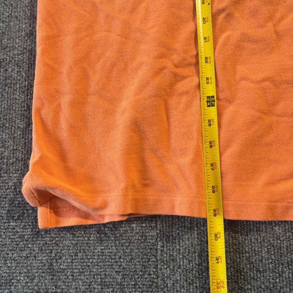 Polo Ralph Lauren Mens Orange Short Sleeve Pique Polo Shirt Big & Tall 1XB - Picture 7 of 7